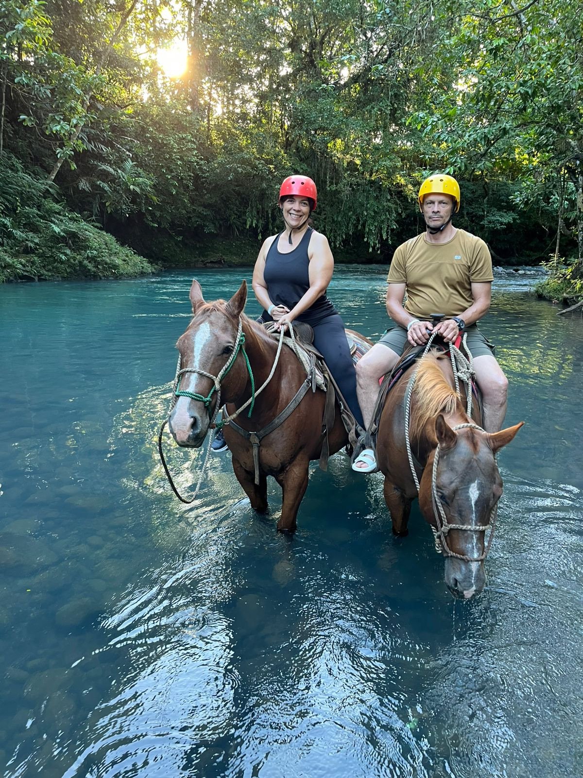 Tour a caballo en Río Celeste